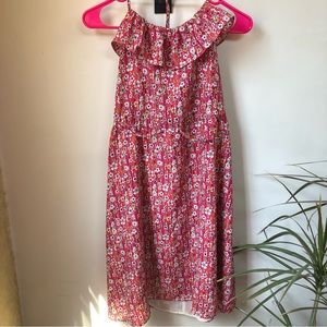 Y2K pink floral halter dress xs
Brand liberty of London for target vintage Y2K